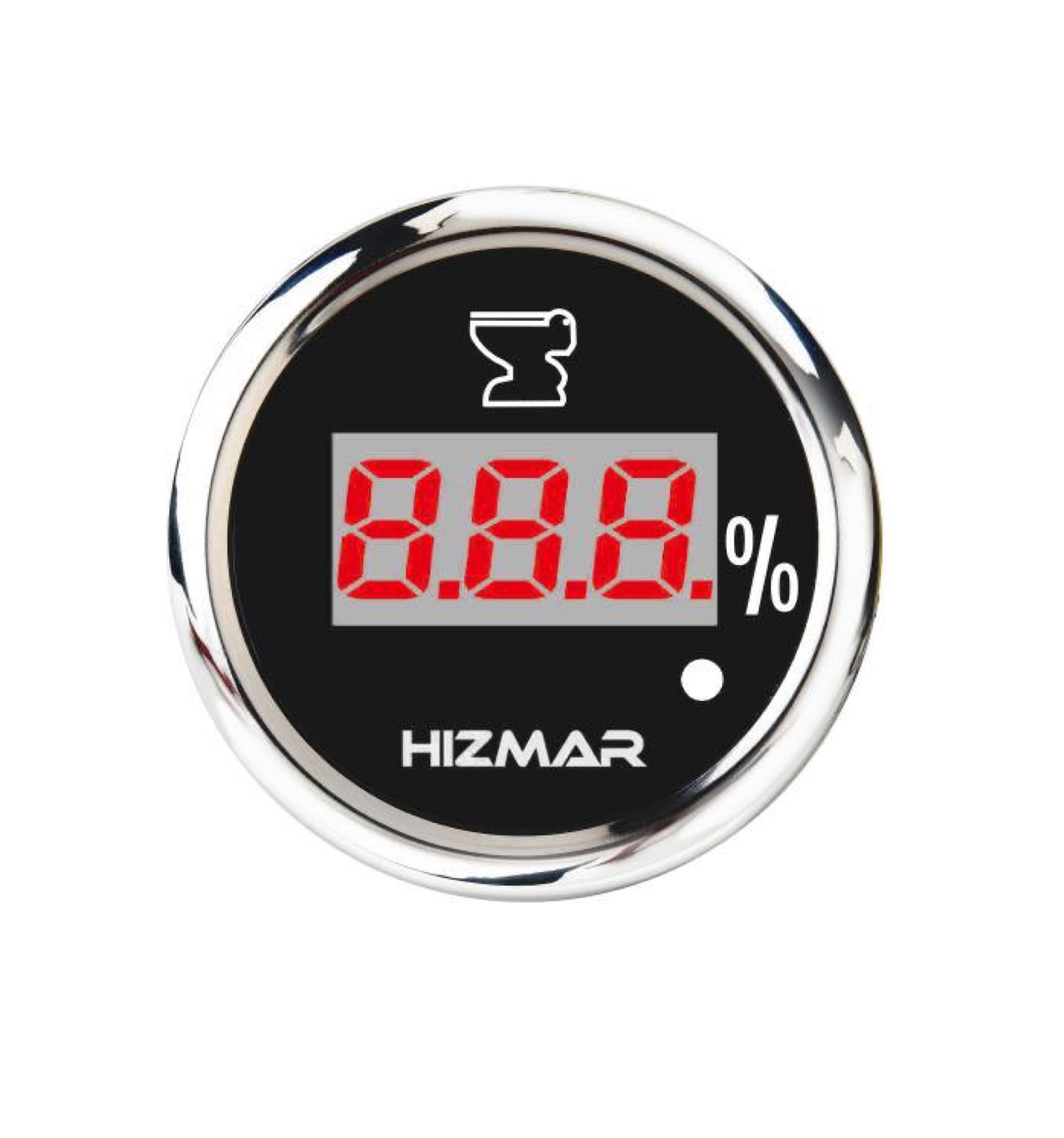 Dijital Atık Su Seviye Göstergesi Siyah